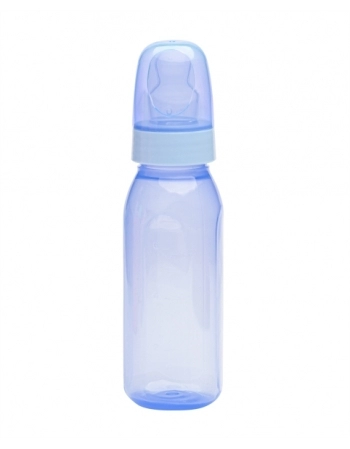 MAMADEIRA BICO SILICONE ORTODONTICO 220ML R2662/01 AZUL