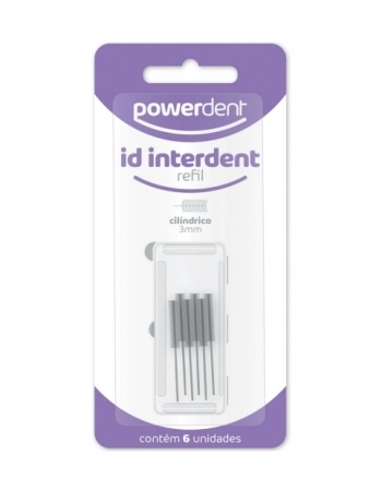 REFIL INTERDENTAL CILINDRICO R1254/ POWERDENT