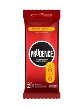 PRESERVATIVO PRUDENCE LV8 PG6 LUBRIFICADA PRUDENCE