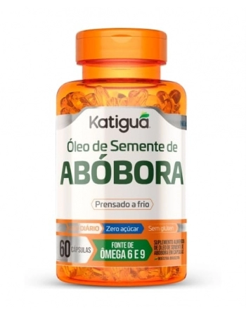 OLEO DE SEMENTE DE ABOBORA COM 60 CAPS KATIGUA