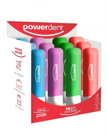 ESCOVA VIAGEM COM 12 R1149/ POWERDENT