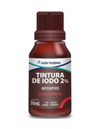 TINTURA DE IODO 2% 30ML ADV