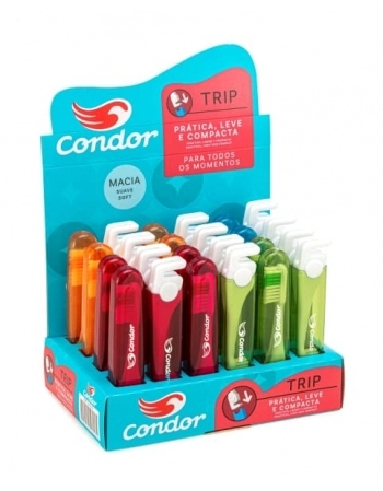 ESCOVA DENTAL TRIP VIAGEM MACIA COM 24UN REF3235-1 CONDOR