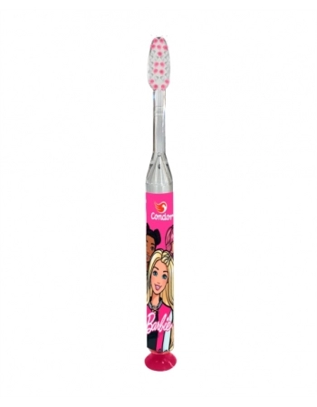 ESCOVA DENTAL INFANTIL C/ LED BARBIE REF 3176-0 CONDOR