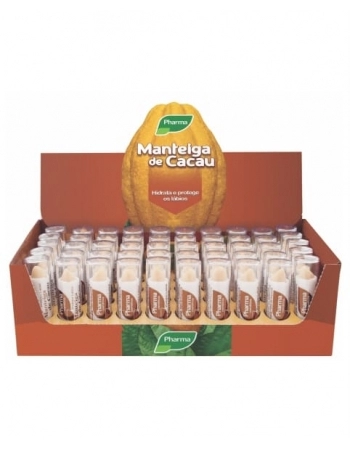 PROT. MANTEIGA DE CACAU BATOM COM 50 UN PHARMATURA