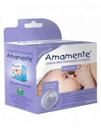 CONCHA PARA PREPARACAO MAMILO RIGIDA COM 2UN AMAMENTE KY