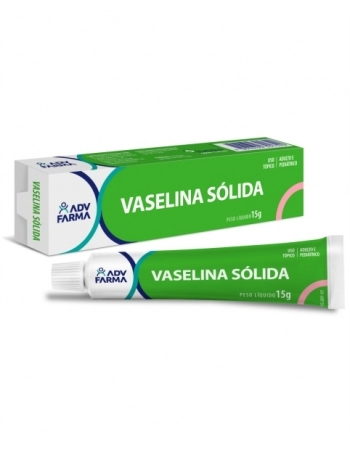 VASELINA SOLIDA 15G BISNAGA ADV