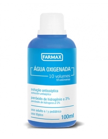 AGUA OXIGENADA 10 VOL 100ML FARMAX