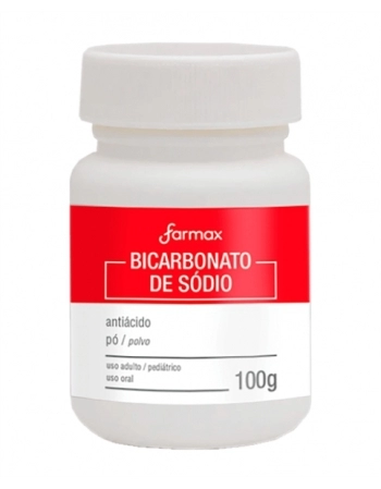 BICARBONATO DE SODIO 100G POTE FARMAX