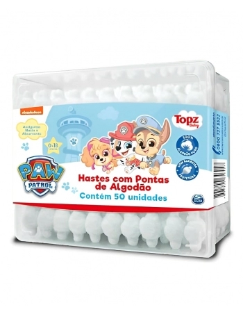 HASTES FLEXIVEIS SEG. BABY PATRULHA CANINA TOPZ C/50 CREMER