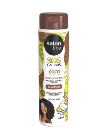 SHAMPOO COCO SOS CACHOS 300ML SALON LINE