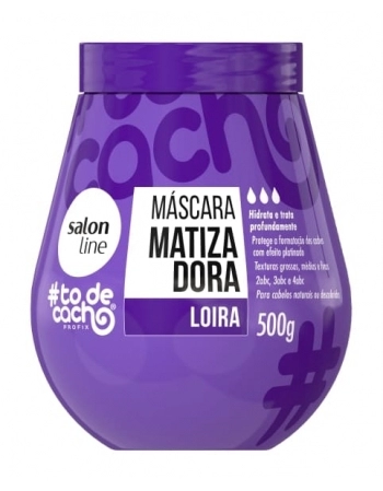 MASCARA MATIZADORA LOIRA TODECACHO 500G SALON LINE