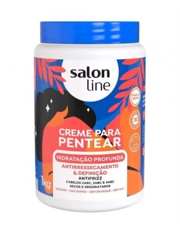 CREME DE PENTEAR HIDRATACAO PROFUNDA 1KG SALON LINE