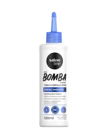 TONICO FORTALECEDOR SOS BOMBA CRESCIMENTO 100ML SALON LINE