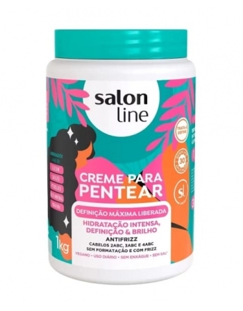 CREME DE PENTEAR DEFINICAO MAXIMA LIBERADA 1KG SALON LINE