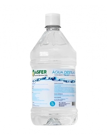 AGUA DESTILADA 1L ASFER