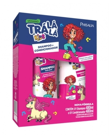 KIT TRALALA HIDRAKIDS 480ML (SHAMPOO+CONDICIONADOR) TRA LA LA