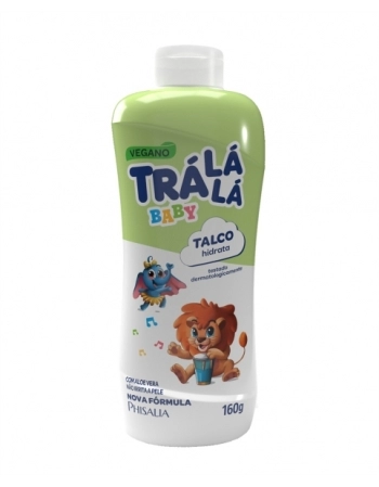 TALCO TRALALA BABY HIDRATA 160G TRA LA LA