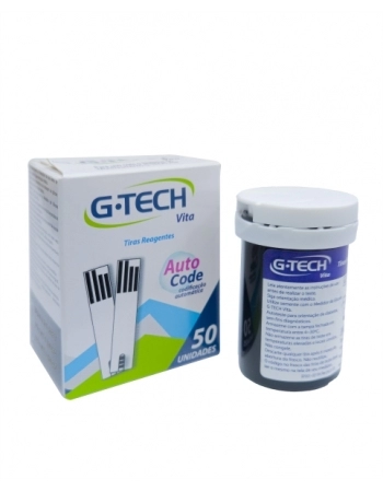 TIRAS REAGENTE G-TECH VITA C/50 UN