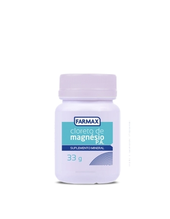 CLORETO DE MAGNESIO P.A 33GR PT FARMAX