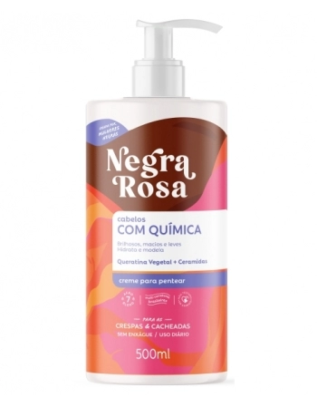 CPP COM QUIMICA NEGRA ROSA 500ML