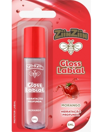 GLOSS LABIAL MORANGO ZIINZIN