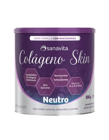 COLAGENO SKIN NIAC NEUTRO 300G SANAVITA