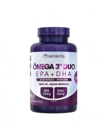 OMEGA 3 TG DUO C/60 CAPS SANAVITA