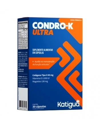 CONDRO-K ULTRA 30 CAPS KATIGUA