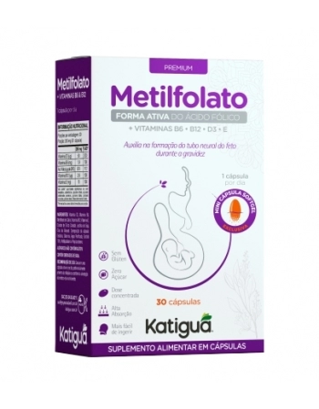 METILFOLATO + VITAMINAS 30 CAPS KATIGUA