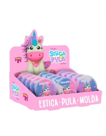 GELELE STIICA E PULA MASSINHA UNICORNIO 20G DISPLAY C/15