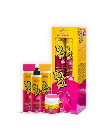 KIT CAPILAR BABABELL BANANA 4X1 - BELL CORPUS