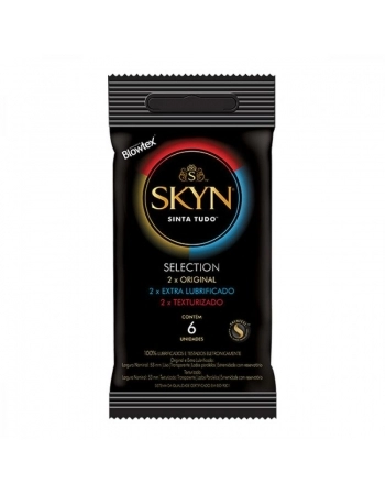 PRESERVATIVO BLOWTEX COM 6 SKYN SELECTION BLOWTEX