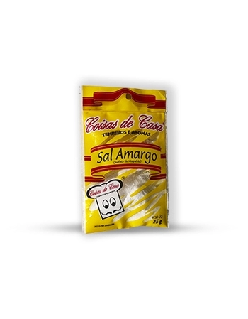 SAL AMARGO 25G SAQUINHO (SAIU DE LINHA) COISAS DE CASA