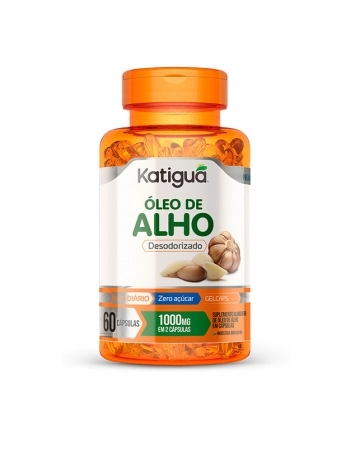 OLEO DE ALHO 1000MG C/60 CAPS KATIGUA