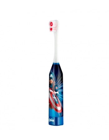 ESCOVA DENTAL INFANTIL ELETRICA CAPITAO AMERICA KIDS HEALTH PRO - MULTILASER