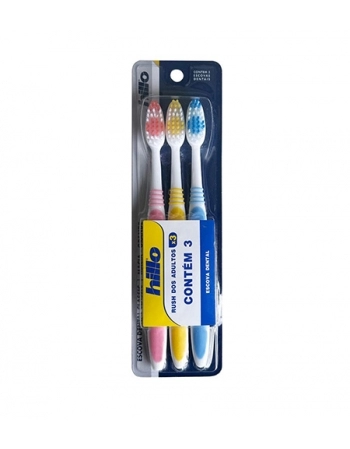 ESCOVA DENTAL CLASSIC PACK HILLO DISPLAY C/3