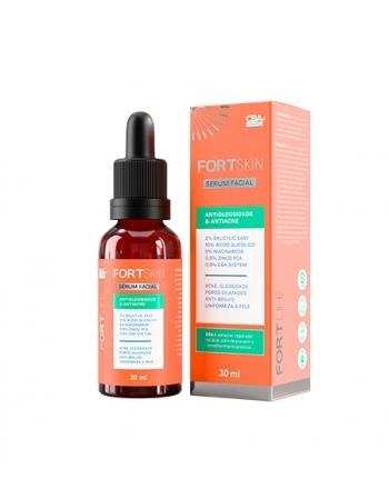 SÉRUM FACIAL ANTIOLEOSIDADE 30ML - FORTLIFE