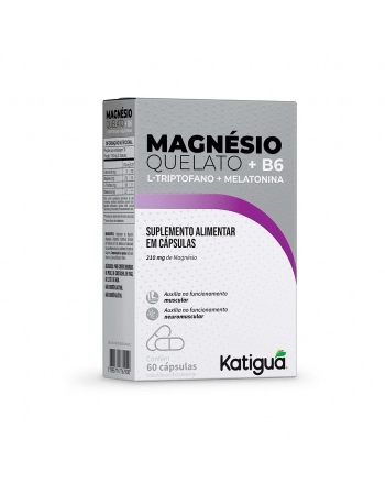 MAGNESIO QUELATO 210MG+TRIP+MELAT 60 CAPS