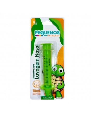 DISPOSITIVO P/ LAVAGEM NASAL PEQUENOS CUIDADOS TARTARUGA AGPMED