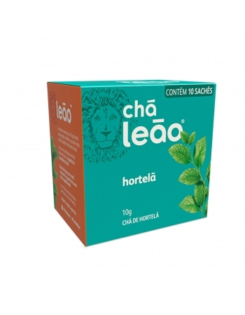 CHA LEAO HORTELA 10 UN