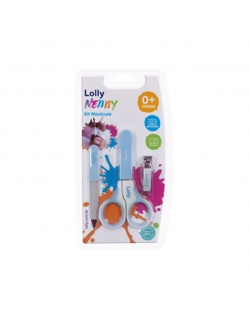 KIT MANICURE INFANTIL MASC LOLLY