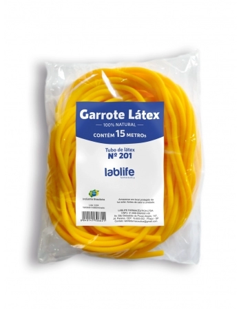 TUBO DE LATEX N 201 15MTS LABLIFE (GARROTE) LABLIFE