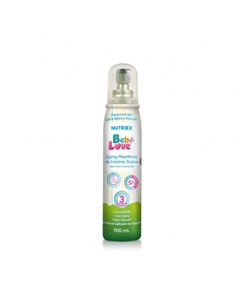 REPELENTE SPRAY BEBE LOVE 100ML NUTRIEX