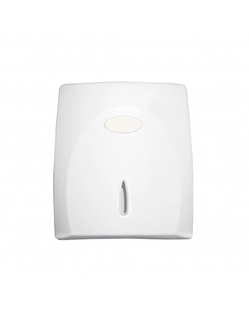 DISPENSER PARA TOALHA 1/3D. (CINZA/BRANCO) CLAS NOBRE