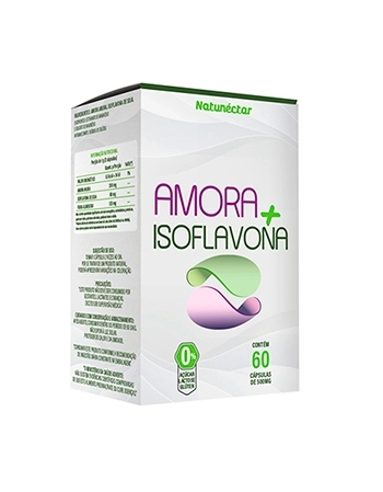 AMORA+ISOFLAVONA 100MG C/60CPS NATUNECTAR