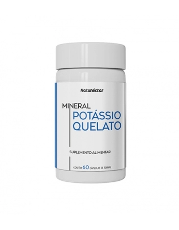 POTASSIO QUELATO 500MG C/60CPS NATUNECTAR