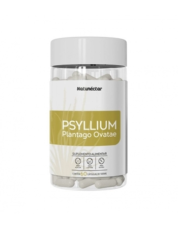 PSYLLIUM 500MG C/60CPS NATUNECTAR