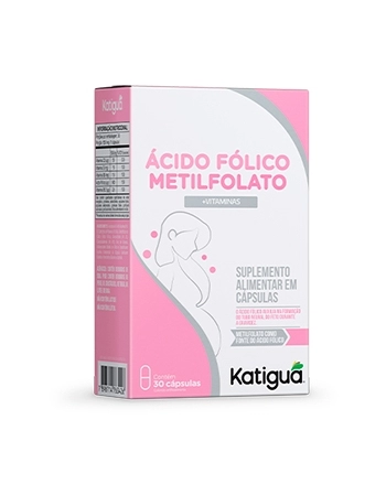 ACIDO FOLICO METILFOLATO + VIT C/30 CAPS KATIGUA