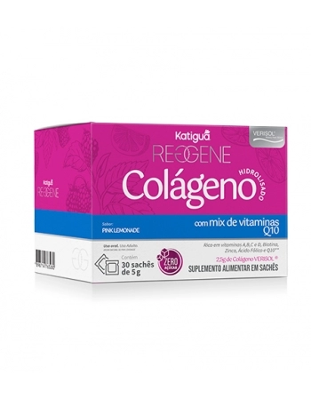 COLAGENO VERISOL+Q10 PINK LIM SACHE 30X5G KATIGUA